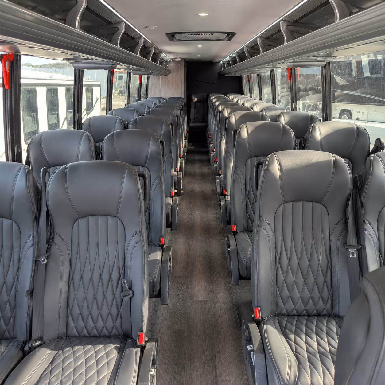 15-35 Passenger Minibus Interior