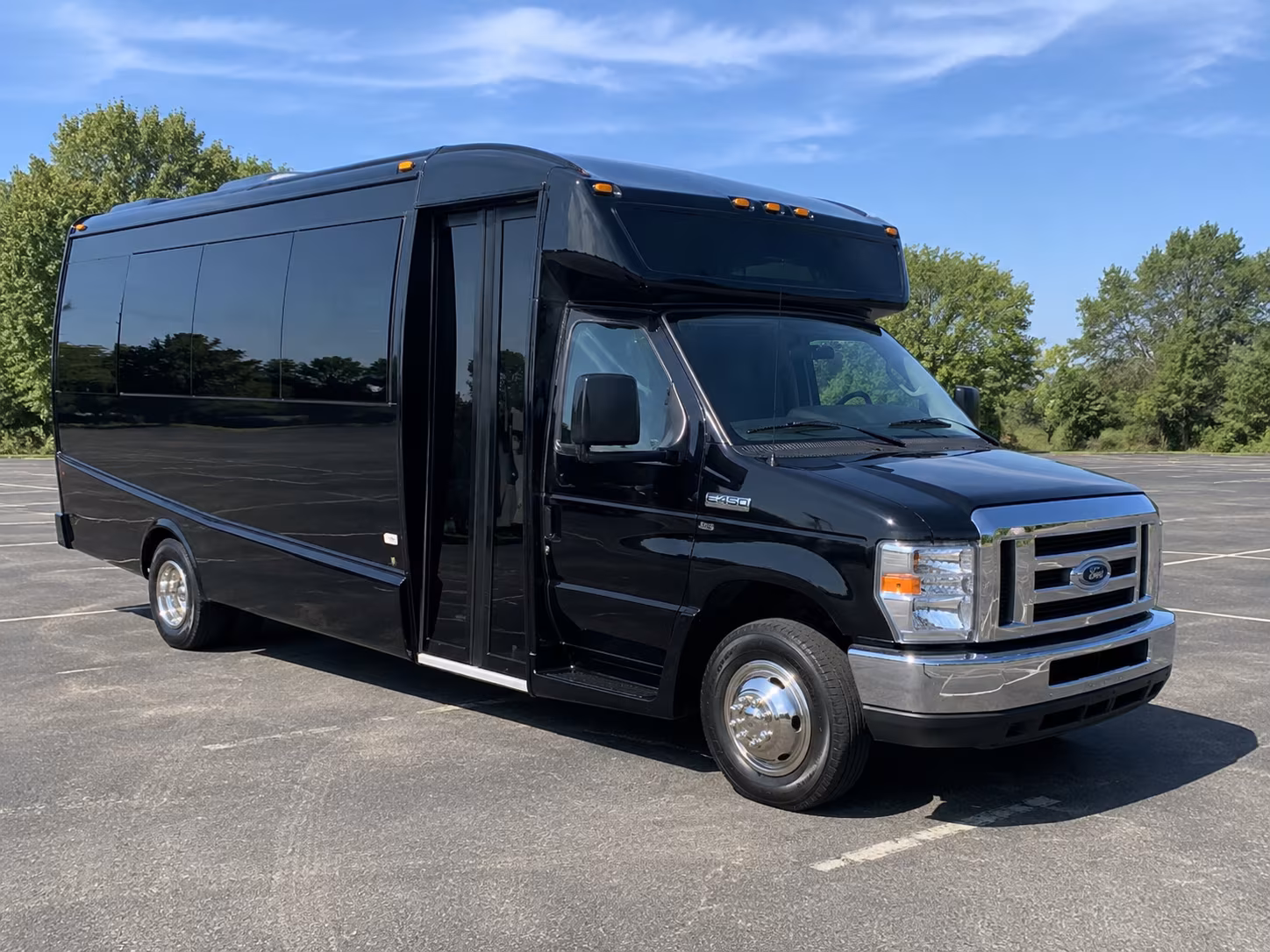 Lexington Corporate Transportation party bus exterior