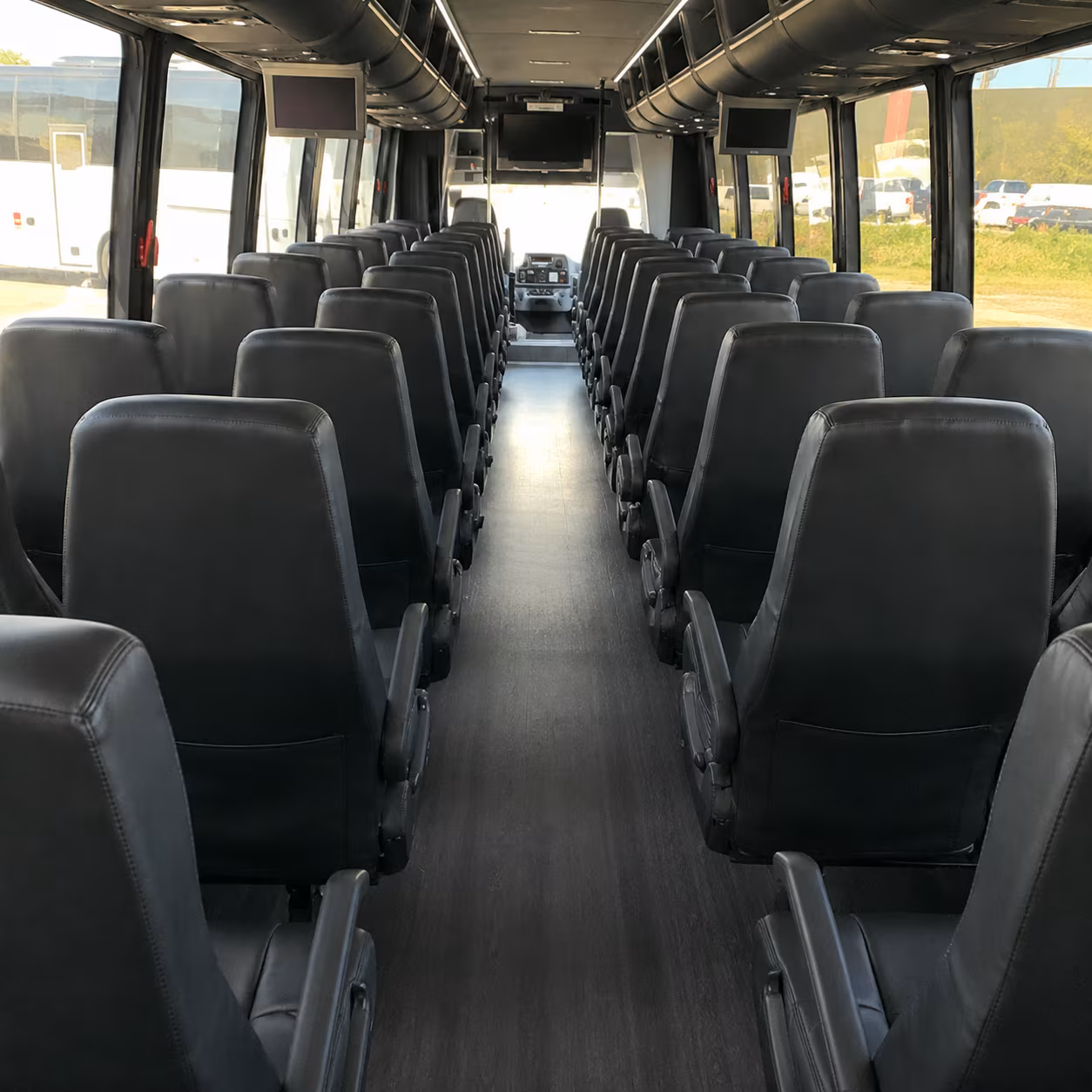Lexington Corporate Transportation party bus exterior