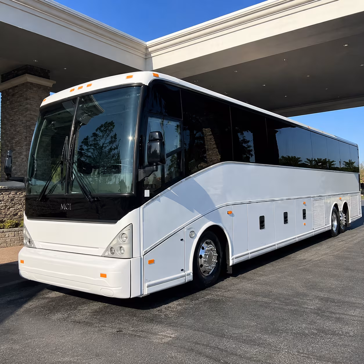 Lexington Corporate Transportation party bus exterior