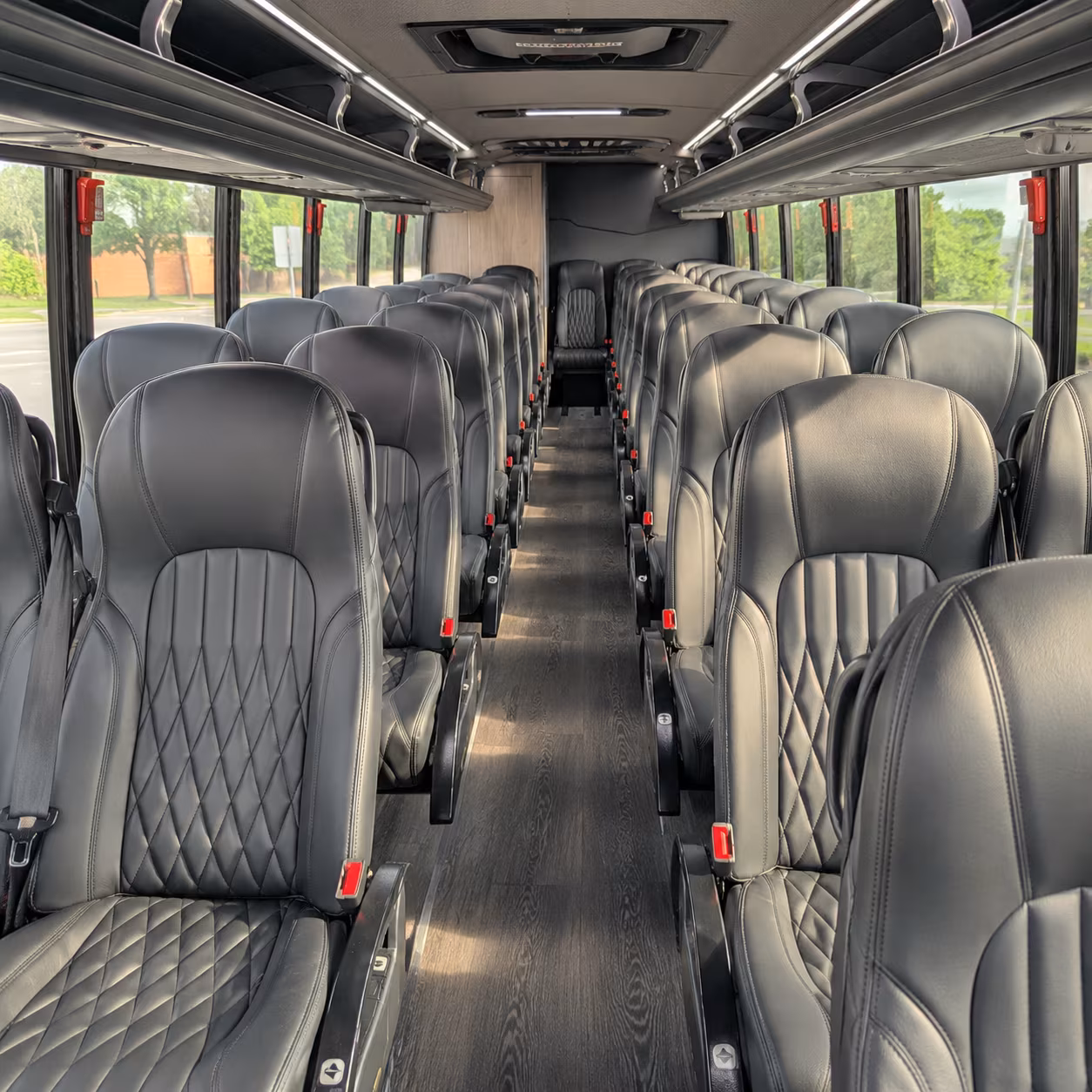 Lexington Corporate Transportation party bus exterior