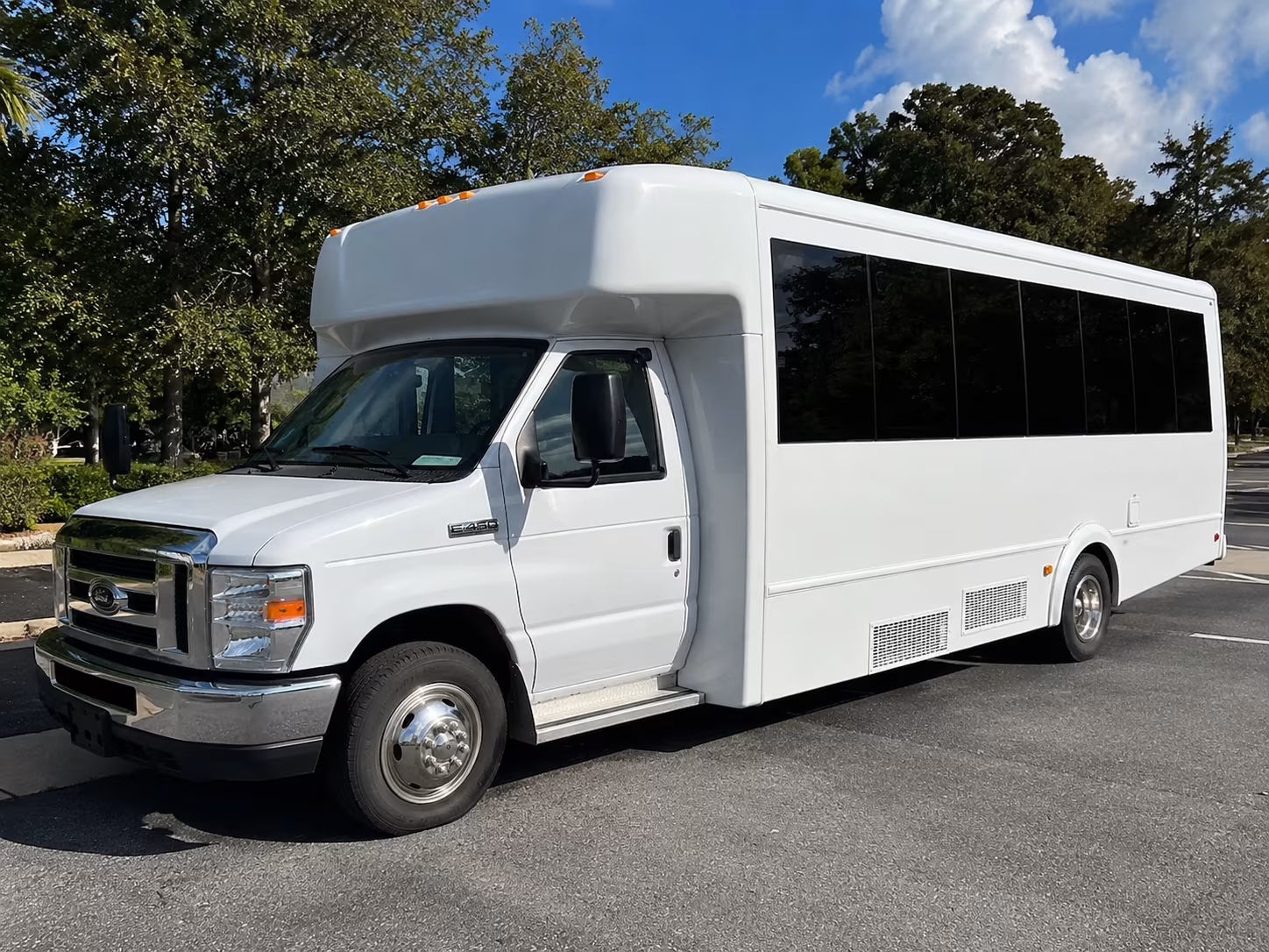 Lexington Private Event Transportation party bus interior