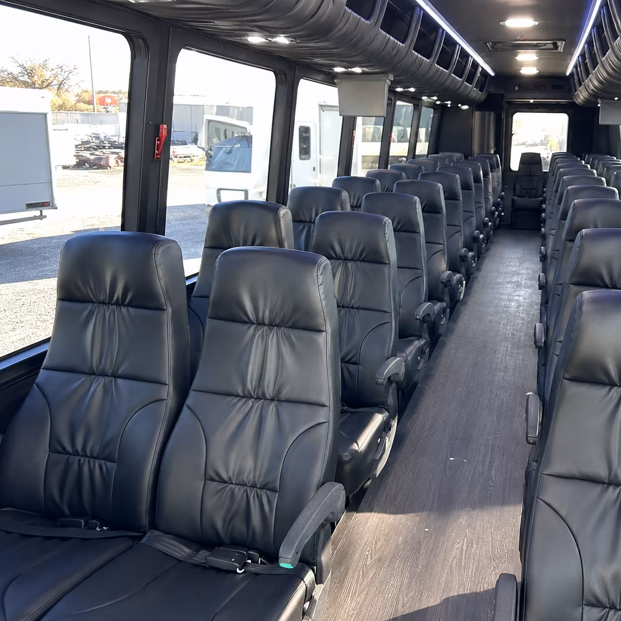 Lexington School Event Transportation onboard seating