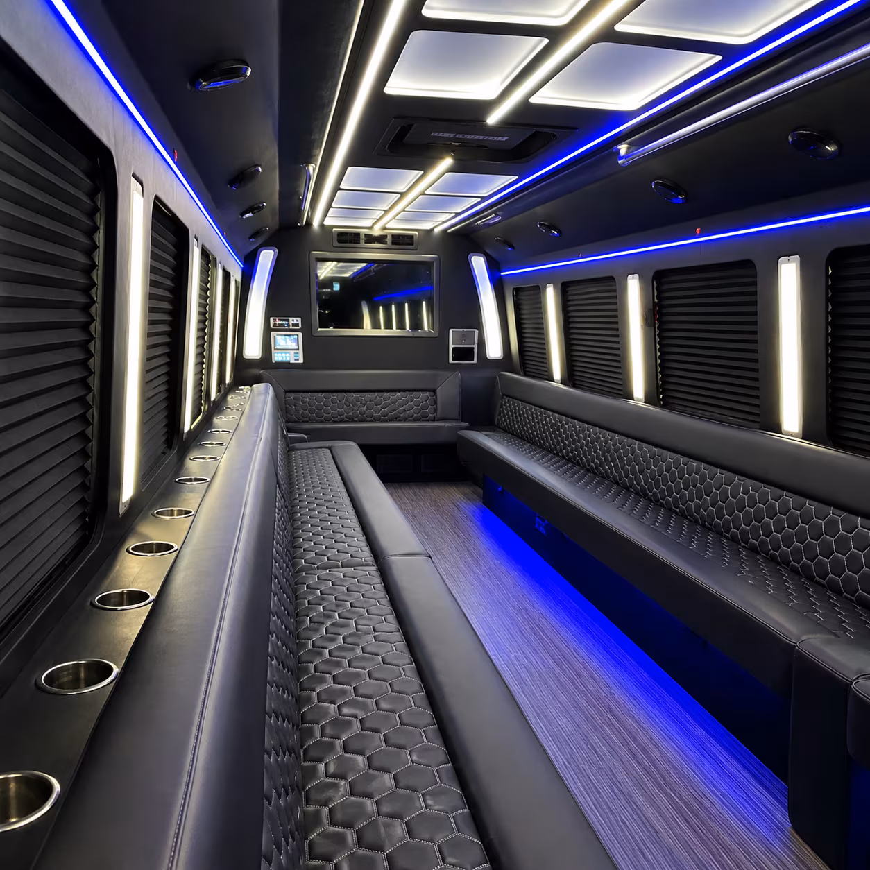 Lexington Sporting Event Transportation onboard seating