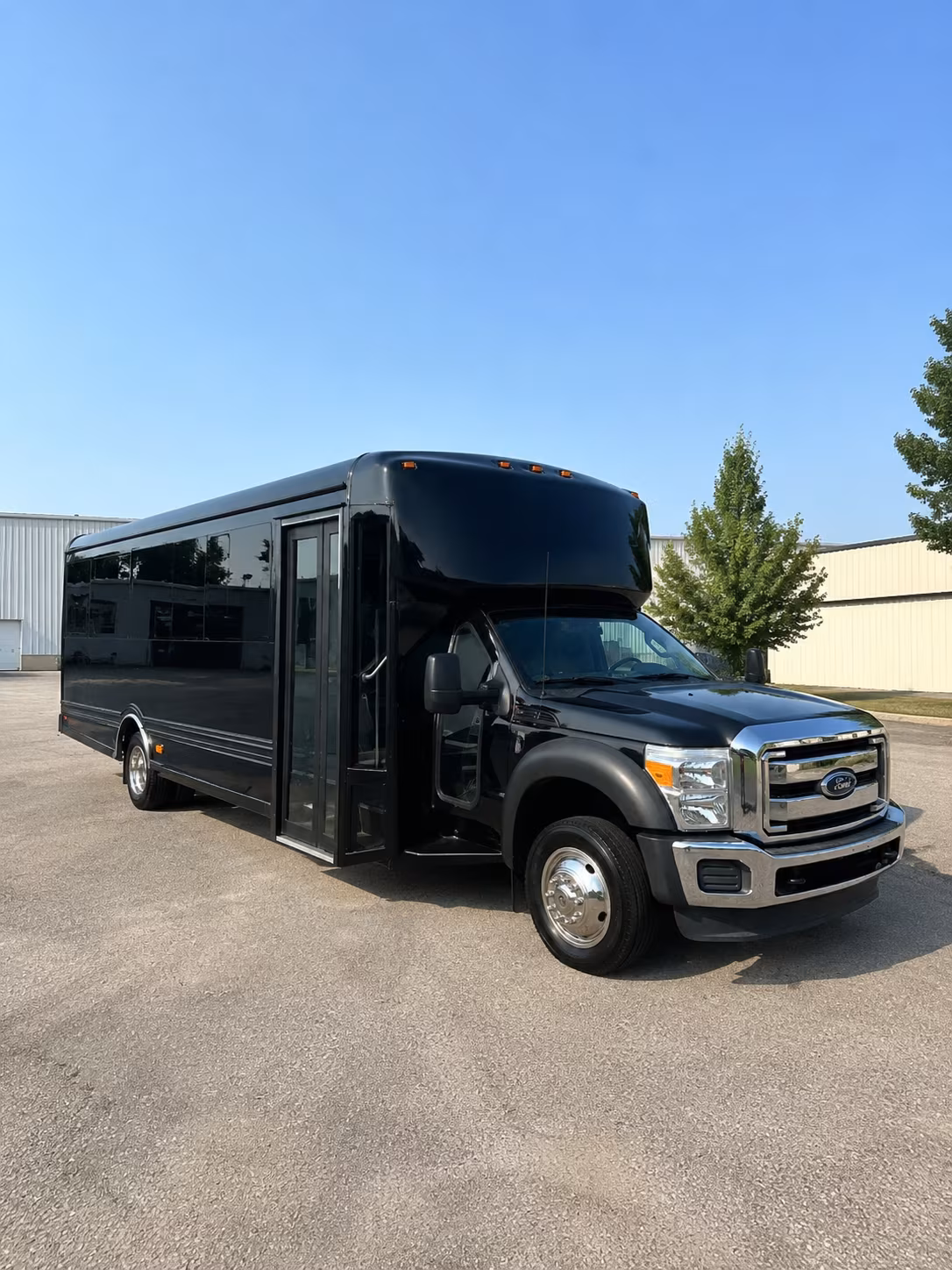 Lexington Wedding Transportation party bus exterior