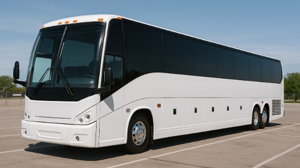 Exterior of Charter Bus Company Asheville's 40 Passenger Party Bus in Asheville