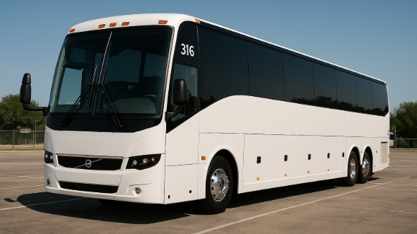 Exterior of Charter Bus Company Bowling Green's 40 Passenger Party Bus in Bowling Green