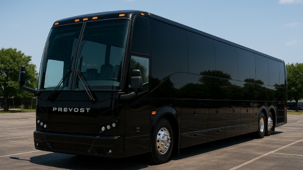 Exterior of Charter Bus Company Bowling Green's 50 Passenger Party Bus in Bowling Green